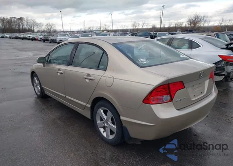 2008 Honda Civic Ex из США, поврежденный, VIN 1HGFA16828L043129